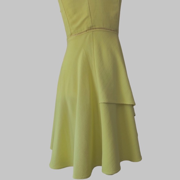 ADELYN RAE YELLOW SLEEVELESS MIDI DRESS - Picture 7 of 15